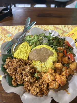   at Warung Indonesia in Kuta