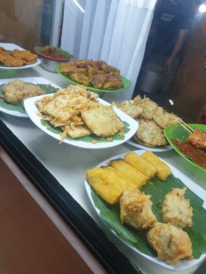 Counter options at Warung Indonesia in Kuta