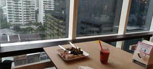 Rice and 3 dishes at BKK - Veg Stall Food Court - T21 in Bangkok