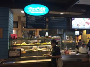 The vegan stand at BKK - Veg Stall Food Court - T21 in Bangkok