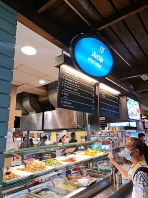 Vegetarian food stall - 5th Floor at BKK - Veg Stall Food Court - T21 in Bangkok