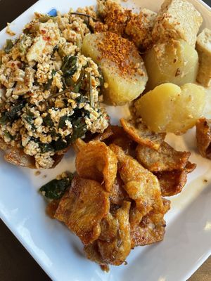 40thb - good amount and taste this time!  #Veganuary at BKK - Veg Stall Food Court - T21 in Bangkok