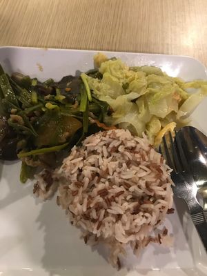 Good food at BKK - Veg Stall Food Court - T21 in Bangkok