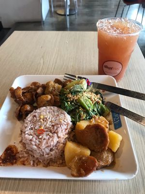 Cheap veg option  at BKK - Veg Stall Food Court - T21 in Bangkok