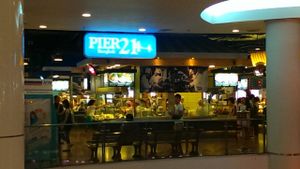 美食街入口處 at BKK - Veg Stall Food Court - T21 in Bangkok