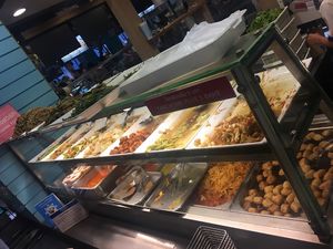 Array of dishes at BKK - Veg Stall Food Court - T21 in Bangkok