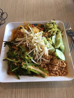 Lunch number two here at BKK - Veg Stall Food Court - T21 in Bangkok