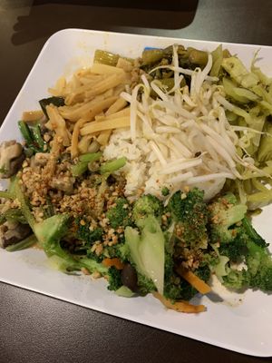 Rice +3 at BKK - Veg Stall Food Court - T21 in Bangkok