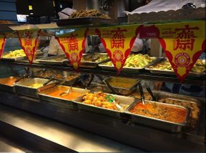 Buffet at BKK - Veg Stall Food Court - T21 in Bangkok