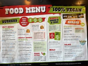 menu  at Hank's Dirty Norwich in Norwich