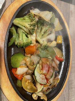 Veggie fajitas   at Laguna Grande in Canandaigua