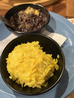 Rice and beans (sides)   at Bickering Twins in Ithaca