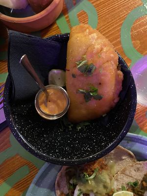 Empanada, Highly recommended  at Alebrijes in Wiesbaden