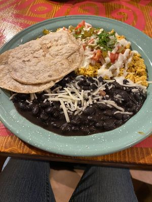 Vegan Huevos ❤️  at Alebrijes in Wiesbaden