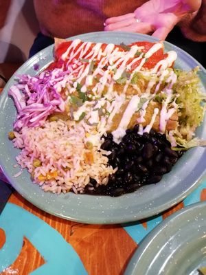 Enchiladas at Alebrijes in Wiesbaden