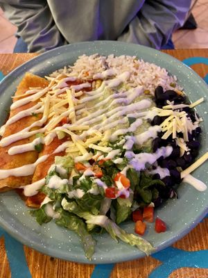 Enchiladas  at Alebrijes in Wiesbaden