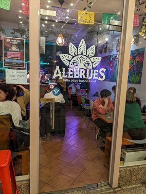 view from outside at Alebrijes in Wiesbaden