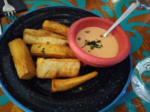 Yica frita at Alebrijes in Wiesbaden