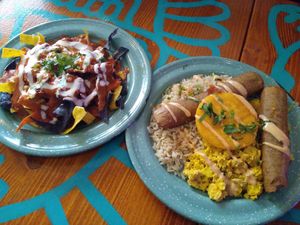 Breakfast for two (well, a part of it) at Alebrijes in Wiesbaden