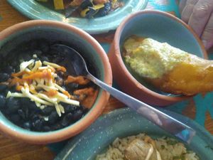 Sides, party of the breakfast for two at Alebrijes in Wiesbaden