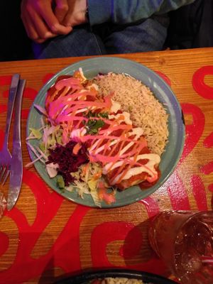 Dish nb 158 (burrito) at Alebrijes in Wiesbaden