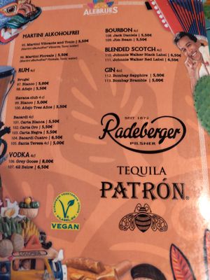 Getränke at Alebrijes in Wiesbaden