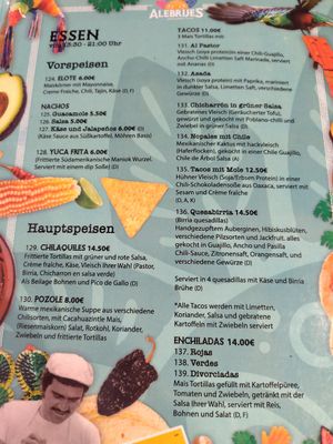 Essen at Alebrijes in Wiesbaden