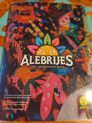 Speisekarte at Alebrijes in Wiesbaden