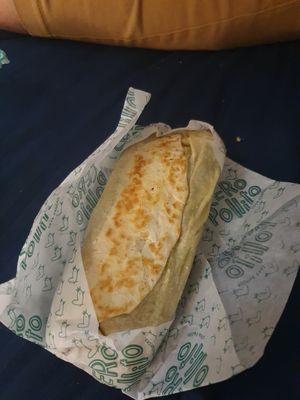 Wrap (delicious) at Cero Pollito - Javeriana in Bogota