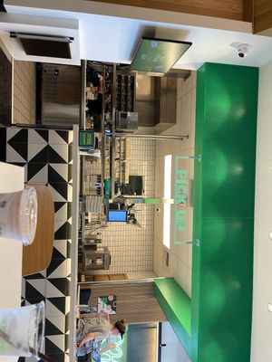 Kitchen and register  at Hart House in Monrovia