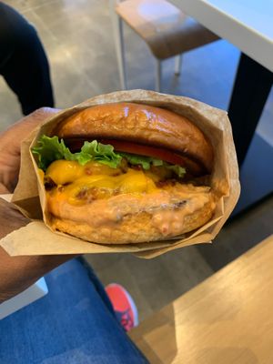 Double burg'r
 at Hart House in Monrovia