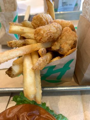 Frots (fries and tots)  at Hart House in Monrovia