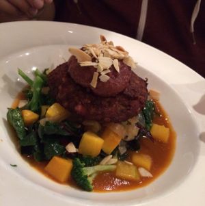 curry cake at Candle Cafe West in New York City