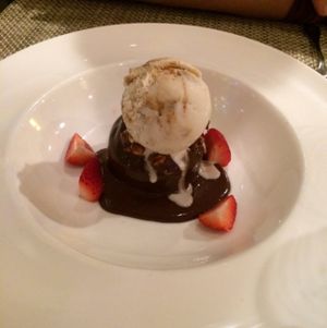 choc cake at Candle Cafe West in New York City