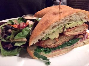 the sandwich yumm at Candle Cafe West in New York City