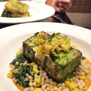 Tofu special at Candle Cafe West in New York City