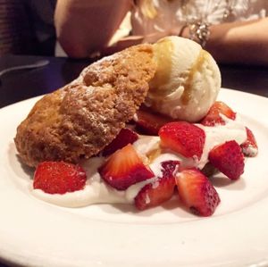 Strawberry shortcake at Candle Cafe West in New York City