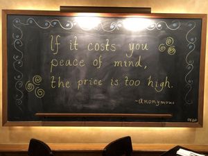 Love this. at Candle Cafe West in New York City