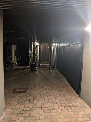 The entrance of Oukan Dining. at Oukan Dining in Berlin