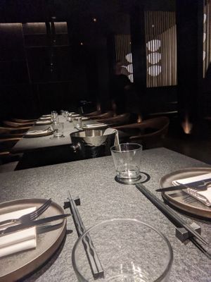 Inside Oukan Dining. at Oukan Dining in Berlin