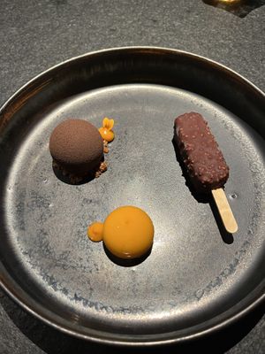 Yummy dessert  at Oukan Dining in Berlin