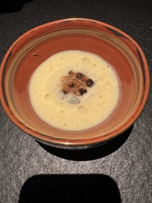 Yakimochi & whisky  at Oukan Dining in Berlin