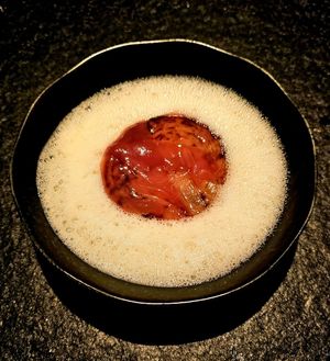 Cabbage turnip and rose at Oukan Dining in Berlin