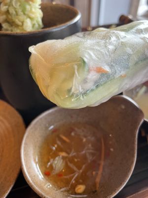 Fresh summer roll  at Hanoi Vegan & Heinenhof in Cologne