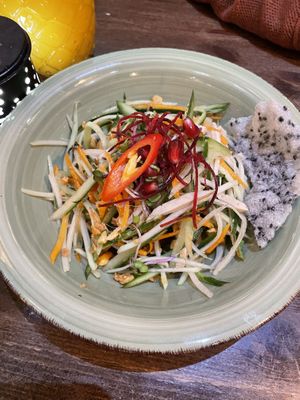 Papaya saladd  at Hanoi Vegan & Heinenhof in Cologne