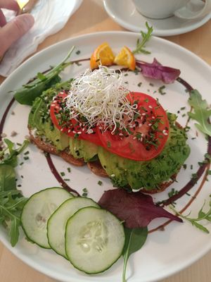 More than 15 quid for this. I don't know... at TRUCYS Café in Hamburg