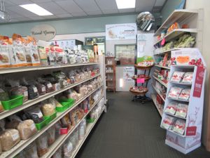 interior at Herbs 'n' Health Foodport in Saskatoon