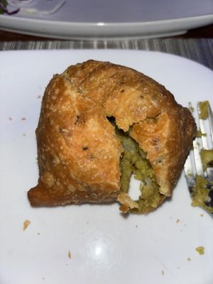 Vegetable Samosa   at Hola India in Manuel Antonio