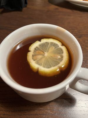 Hot tottie with local whiskey and bitters  at Watauga Brewing Company in Johnson City