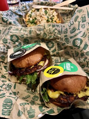 Vegan dinner.   at Bastard Burgers in Helsinki